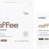 Switch Nutrition Vitamins & Supplements Espresso Switch Nutrition Coffee Mental Focus Elixir 25pk