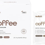Switch Nutrition Vitamins & Supplements Naked Espresso Switch Nutrition Coffee Mental Focus Elixir 25pk
