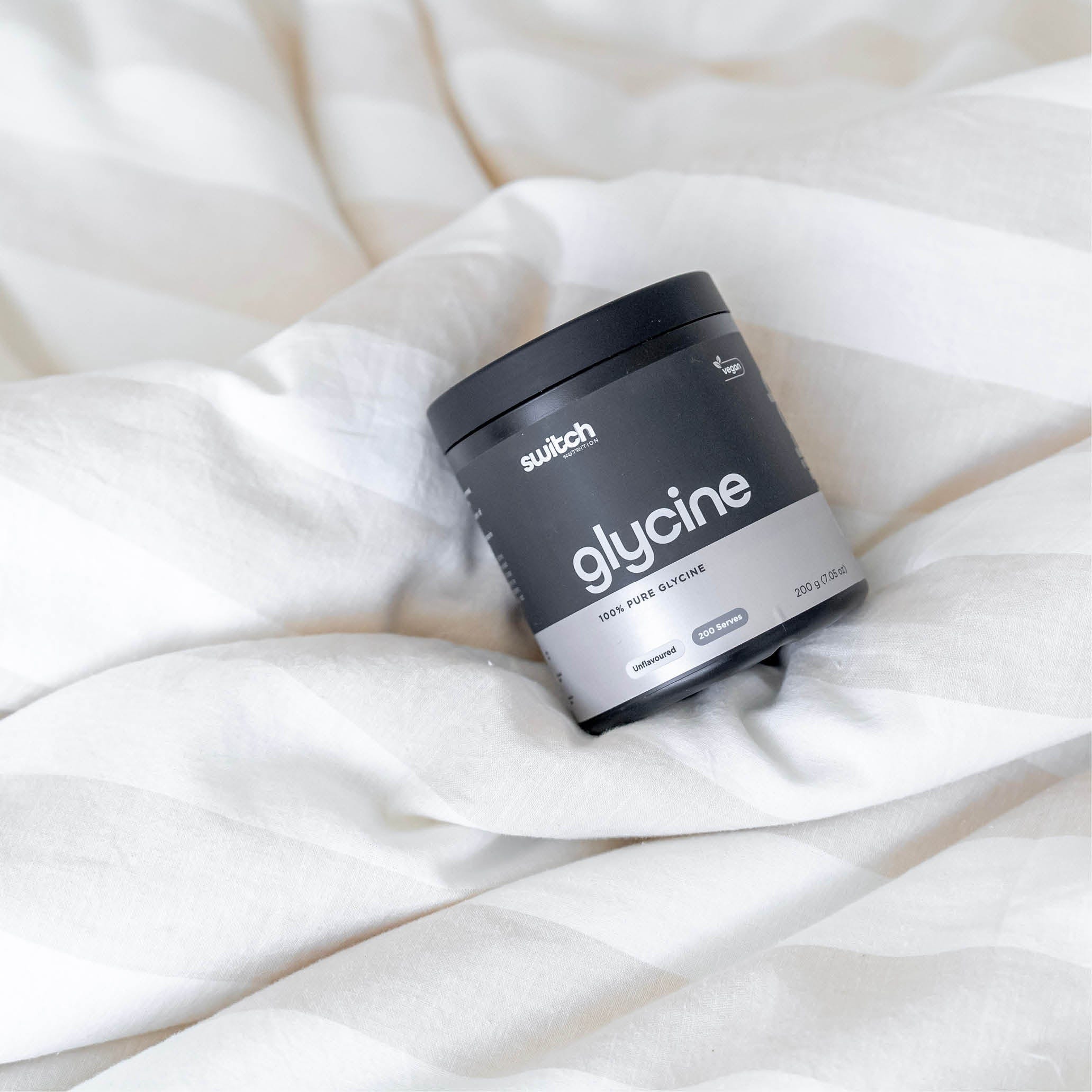 Switch Nutrition Vitamins & Supplements Switch Nutrition 100% Pure Glycine 200g