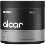 Switch Nutrition Vitamins & Supplements Switch Nutrition Alcar 100% Pure Acetyl L-Carnitine 60 Caps