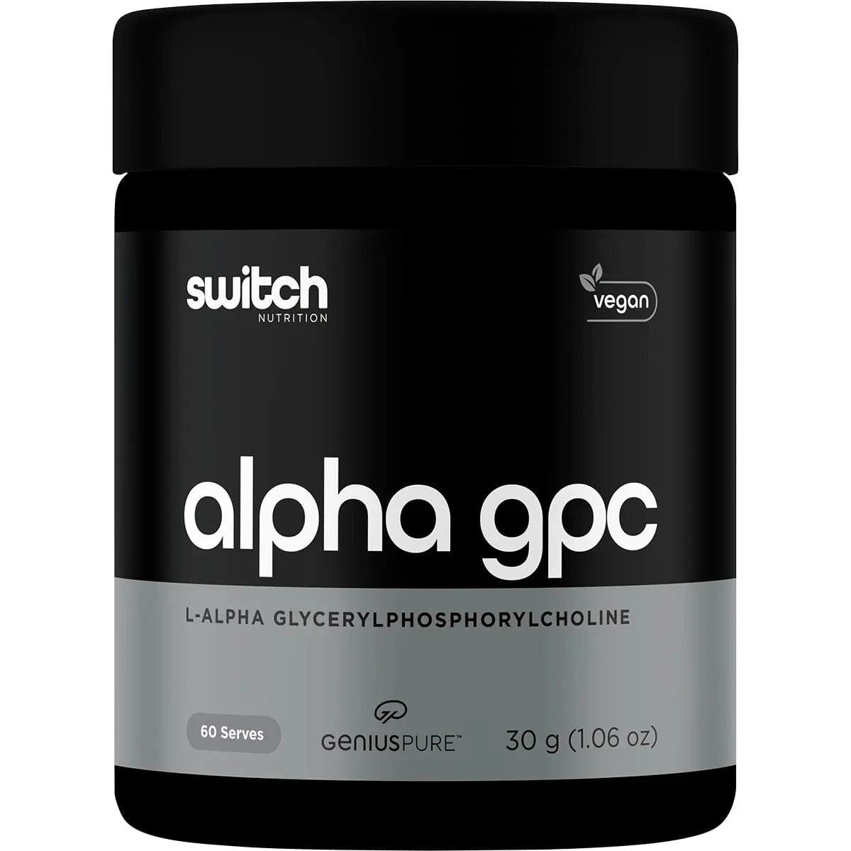Switch Nutrition Vitamins & Supplements Switch Nutrition Alpha GPC 30g