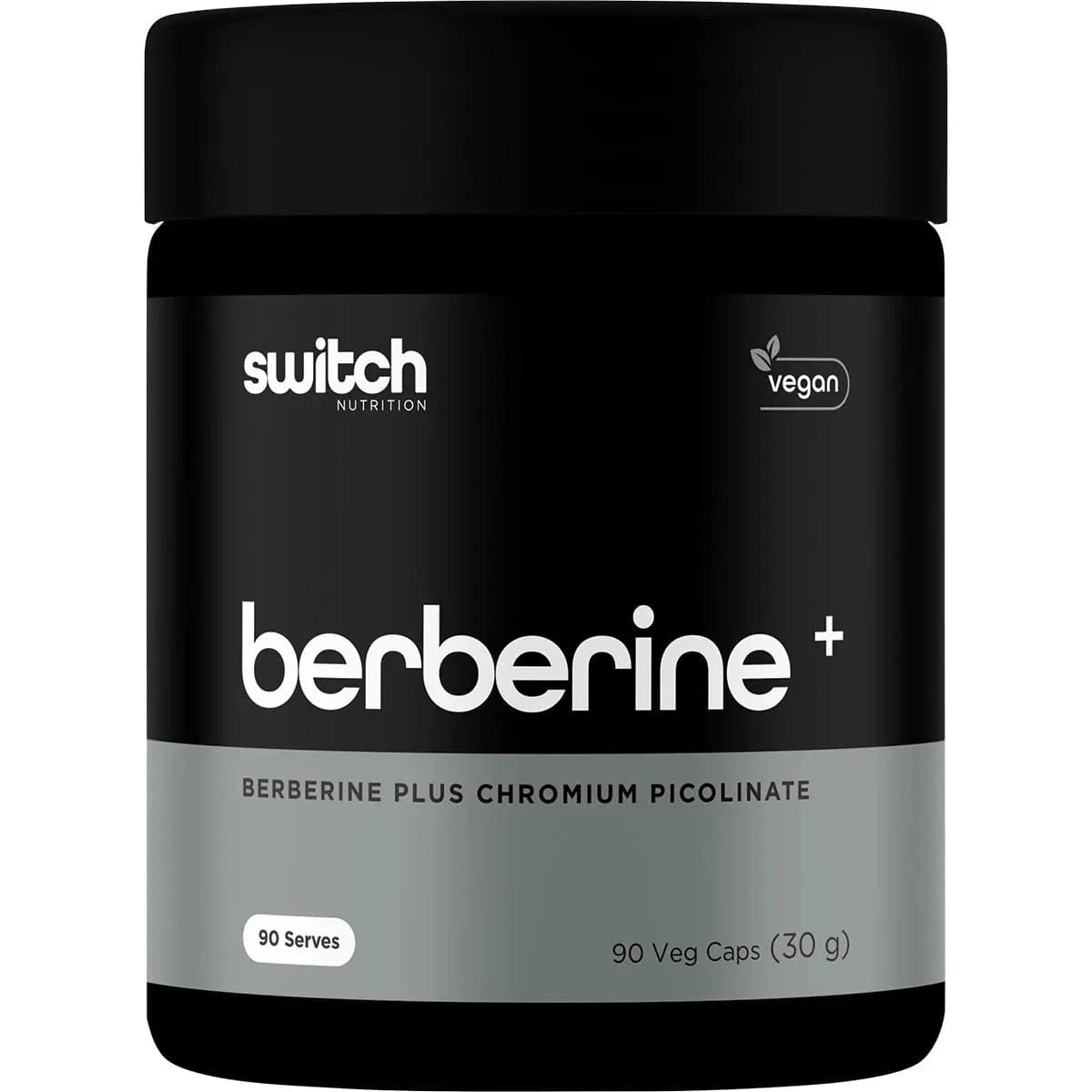 Switch Nutrition Vitamins & Supplements Switch Nutrition Berberine+ Plus Chromium Picolinate 90 Caps