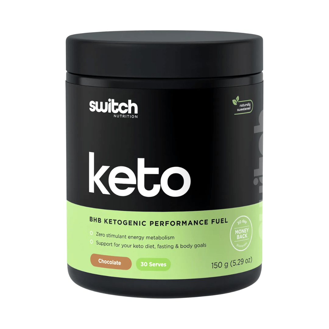 Switch Nutrition Vitamins & Supplements Switch Nutrition Keto BHB Ketogenic Performance Fuel Chocolate 150g