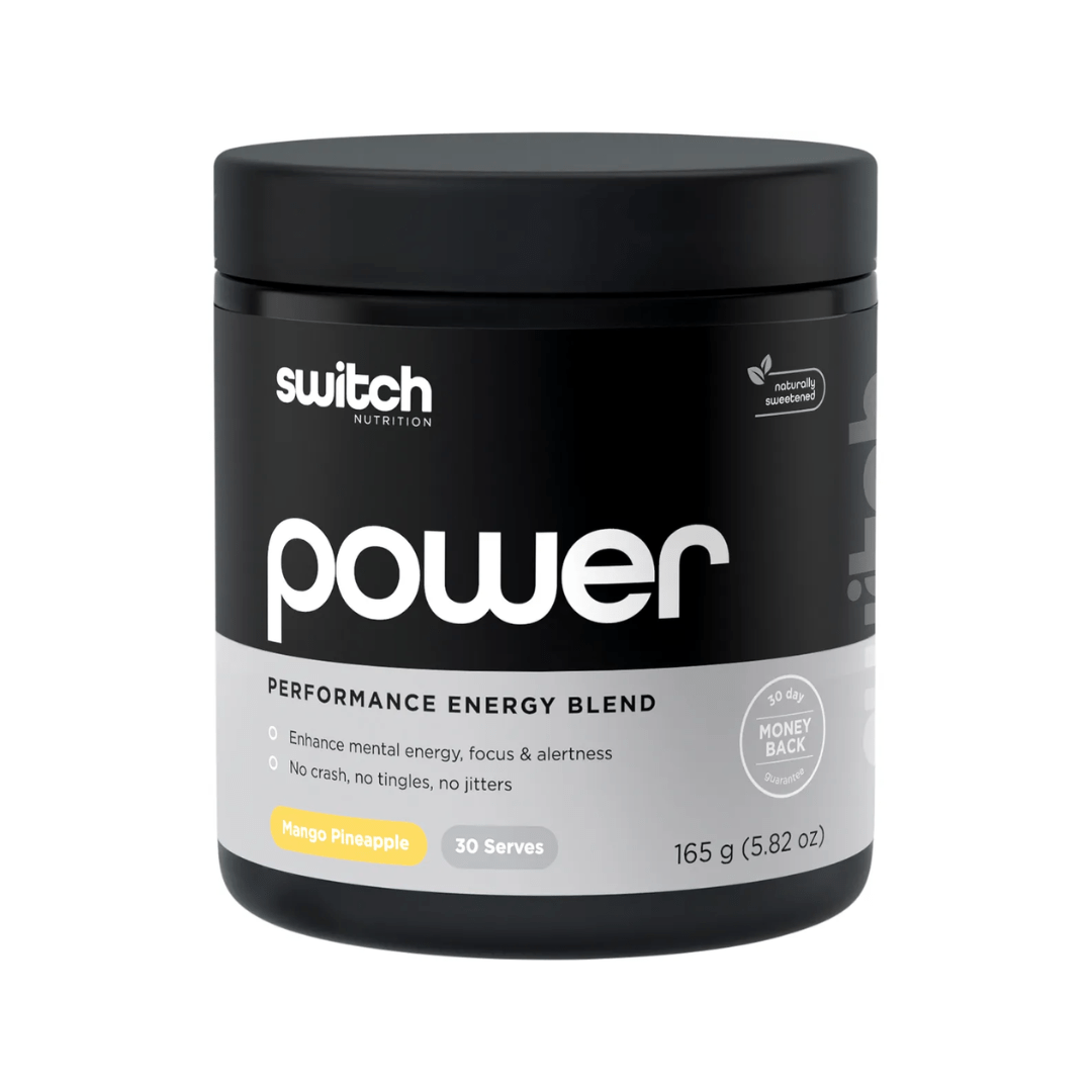 Switch Nutrition Vitamins & Supplements Switch Nutrition Power Performance Energy Blend Mango Pineapple 165g