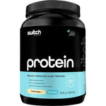 Switch Nutrition Vitamins & Supplements Switch Nutrition Protein Organic Sprouted Plant Vanilla Bean 900g