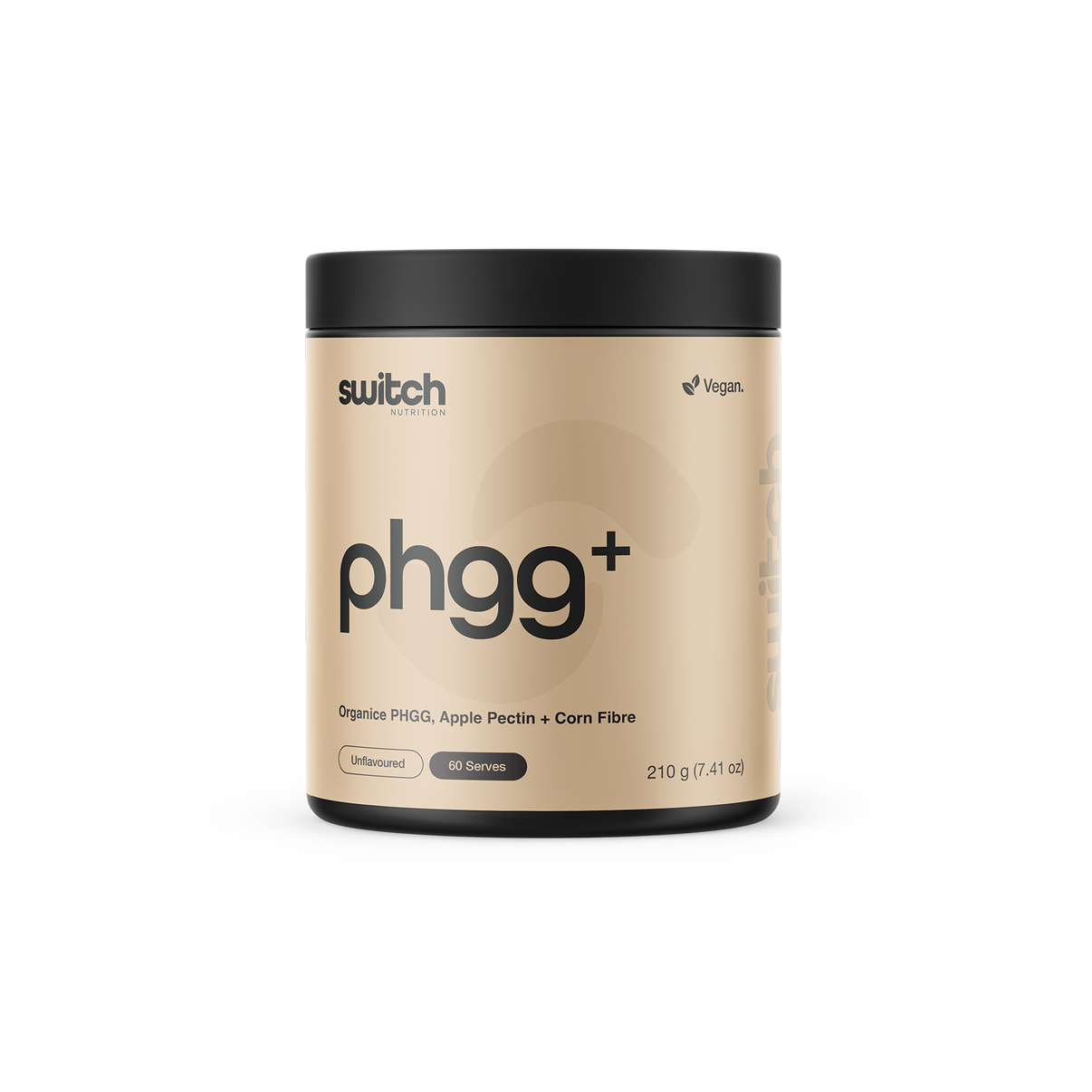 Switch Nutrition PHGG+ Fibre Unflavoured 210g front