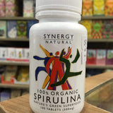 Synergy Natural Organic Spirulina Tablets 500mg (100 Tablets variant)