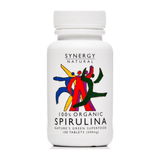 Synergy Natural Vitamins 100 Tablets Synergy Natural Organic Spirulina Tablets 500mg