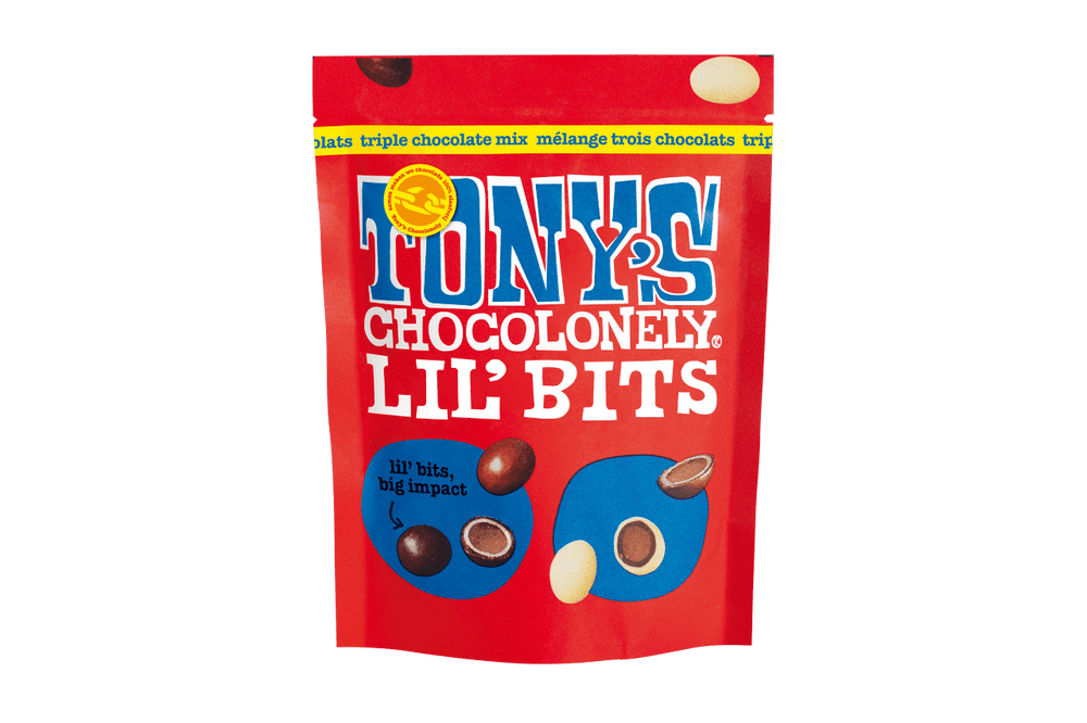 Tony’s Chocolonely Lil’Bits Triple Chocolate Mix 113g