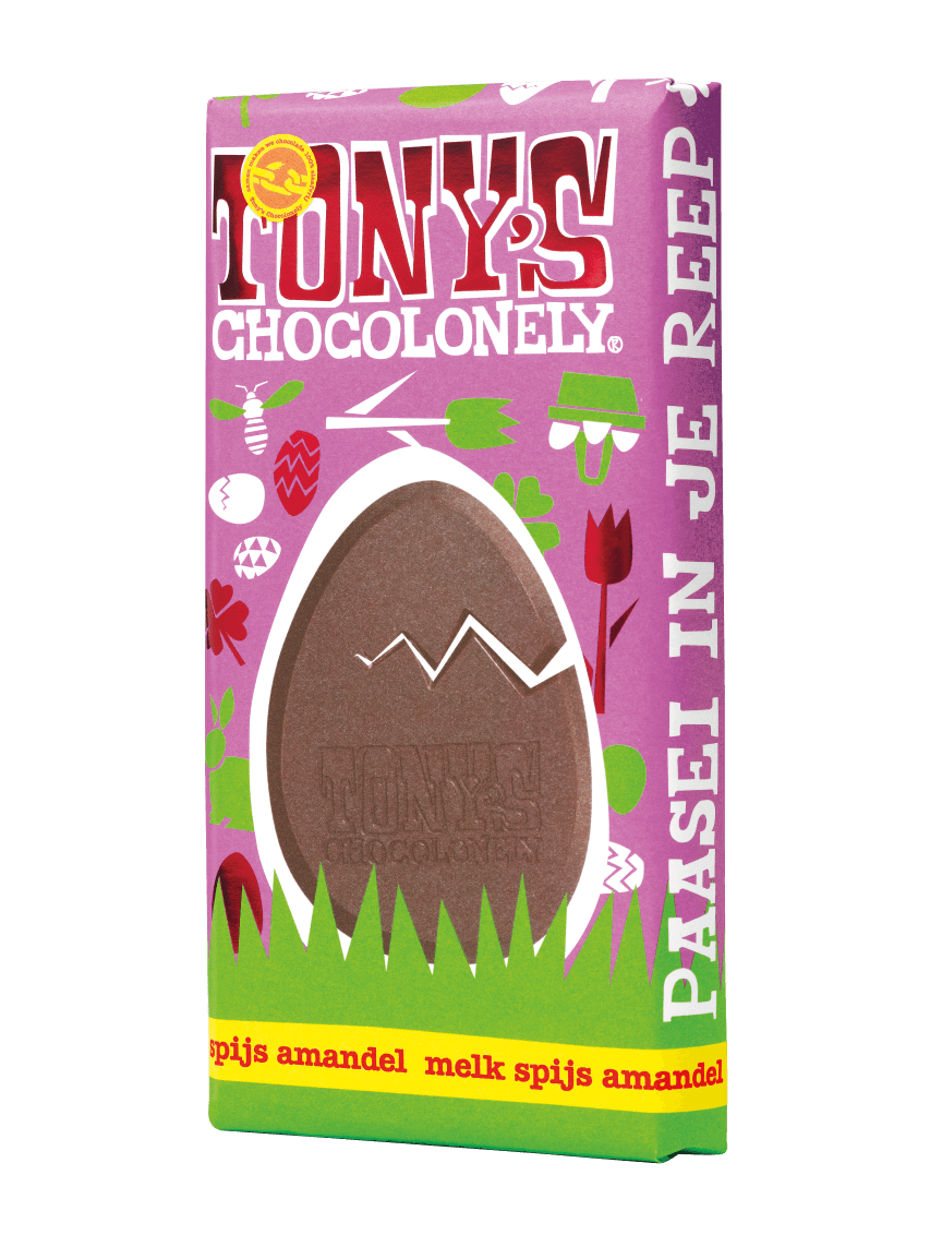 Tony’s Chocolate Milk Bar With Almond Paste and Nuts 180 Gram
