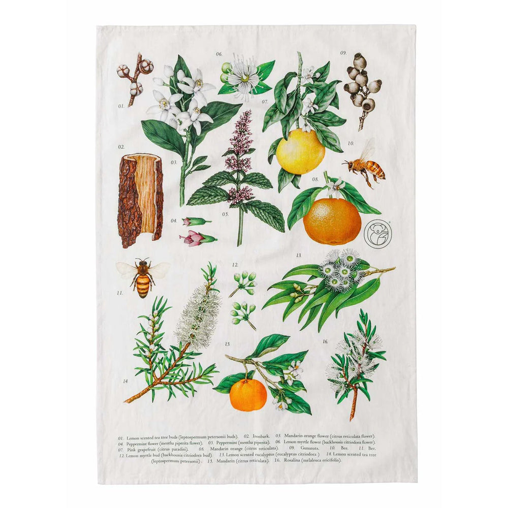 Koala Eco Terra Botanica Tea Towel