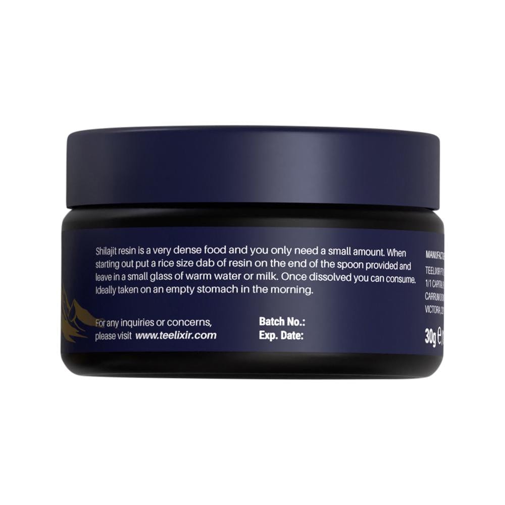 Teelixir Vitamins & Supplements Teelixir Shilajit Pure Resin 30g