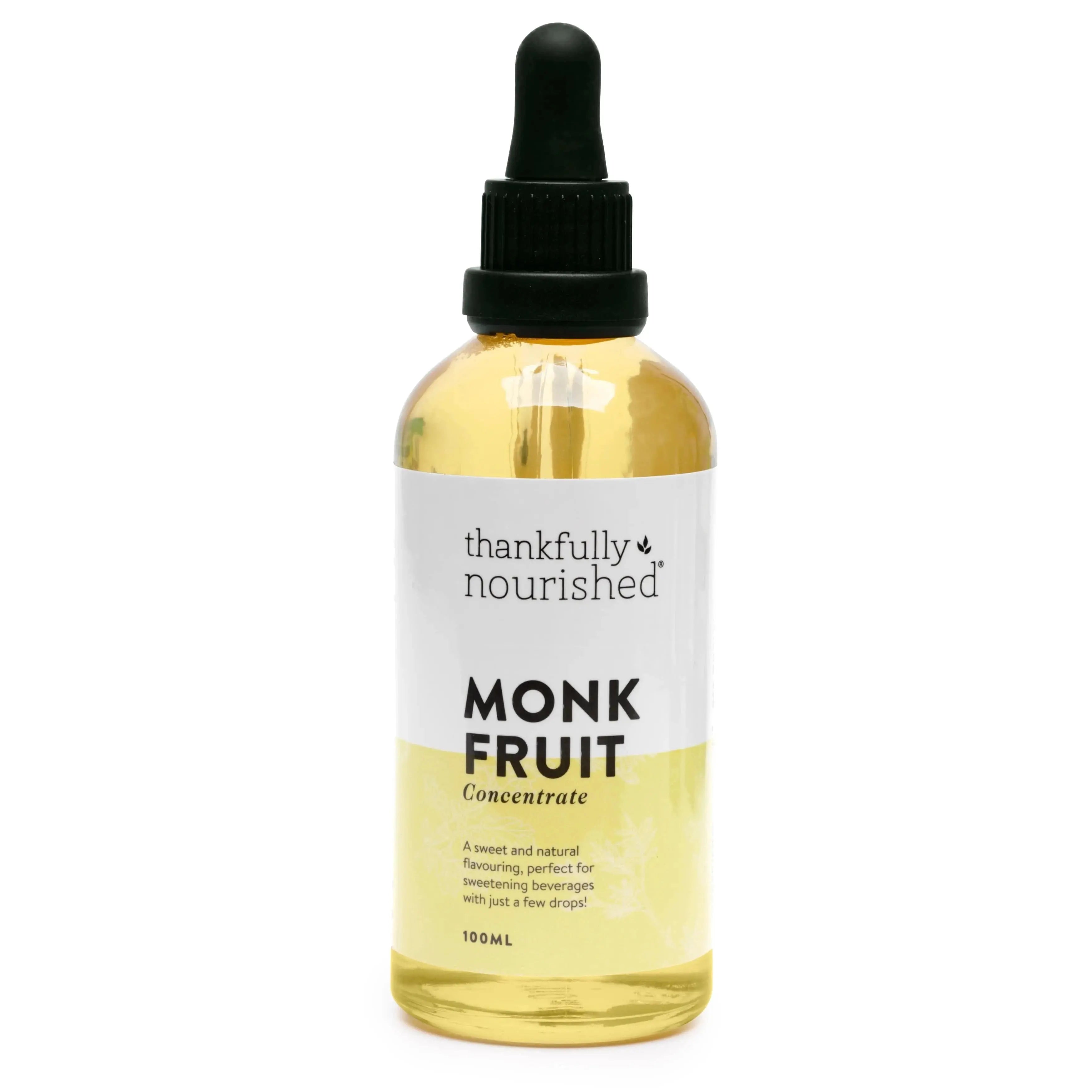 Thankfully Nourished Monk Fruit Concentrate 100ml Thankfully Nourished Monk Fruit Concentrate