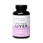 Thankfully Nourished Vitamins 180 Capsules Thankfully Nourished Organic Grass Fed Liver