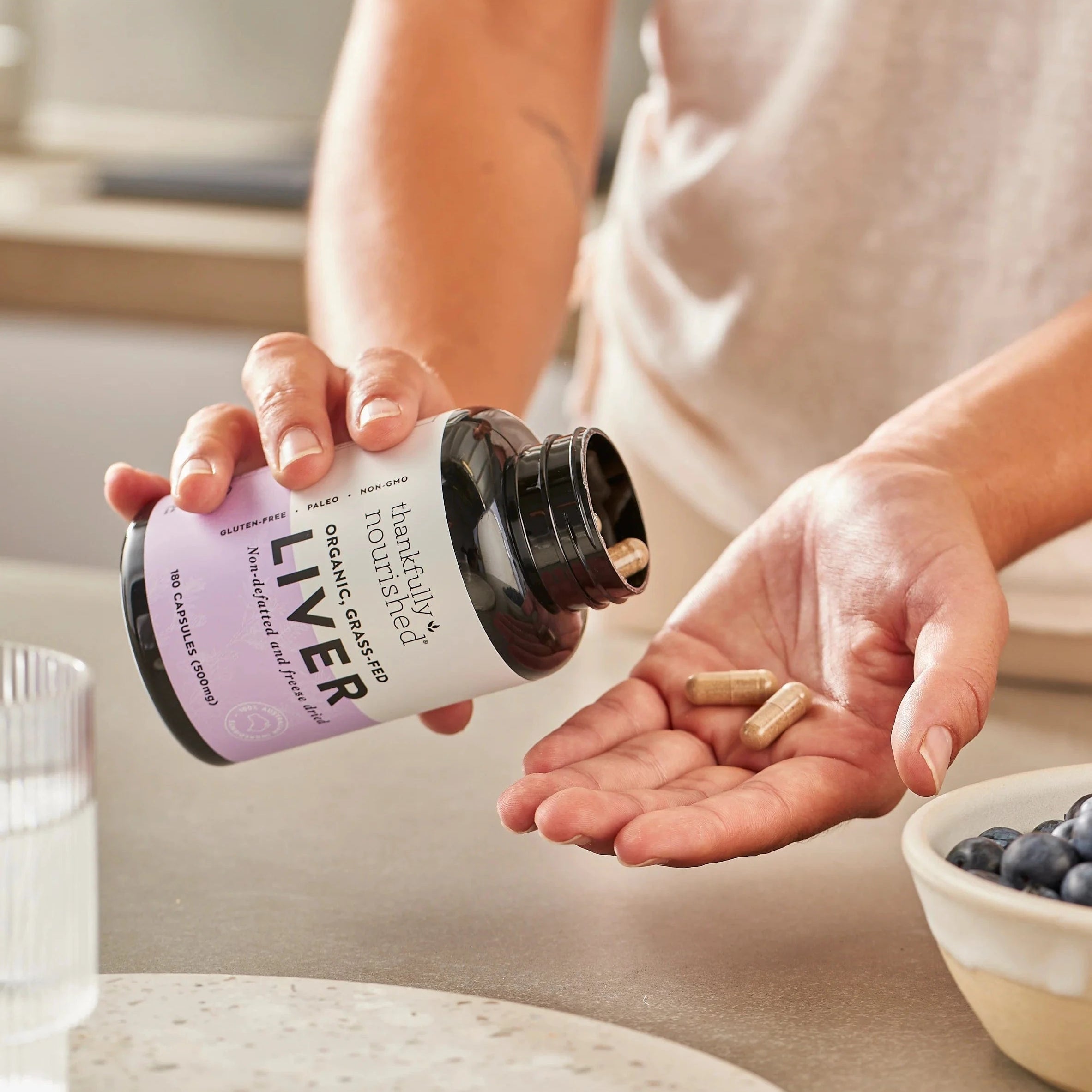 Thankfully Nourished Vitamins Thankfully Nourished Organic Grass Fed Liver