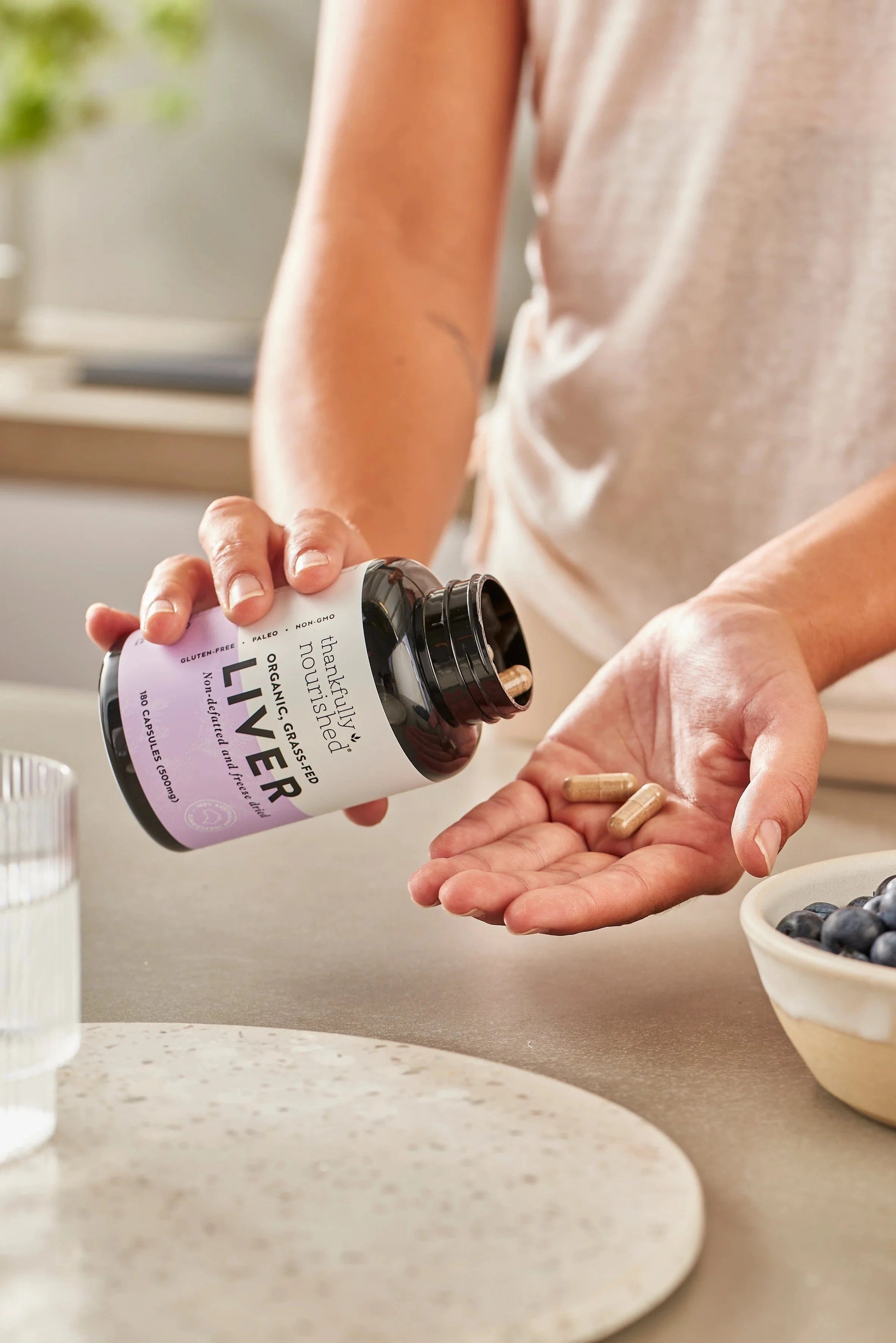 Thankfully Nourished Vitamins Thankfully Nourished Organic Grass Fed Liver