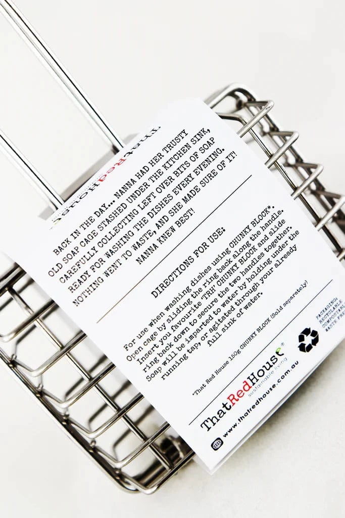 That Red House Laundry Supplies That Red House Stainless Steel Soap Cage