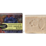 The Australian Natural Soap Company Bath & Body The Australian Natural Co Hand & Body Australian Bush Soap Sandalwood Bark 100g