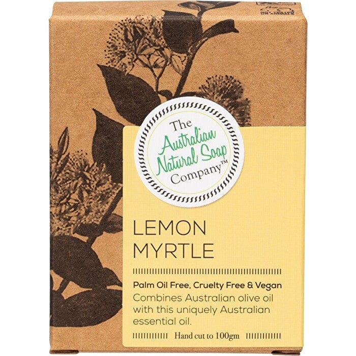 The Australian Natural Soap Company Bath & Body The Australian Natural Co Soap Bar Lemon Myrtle 100g