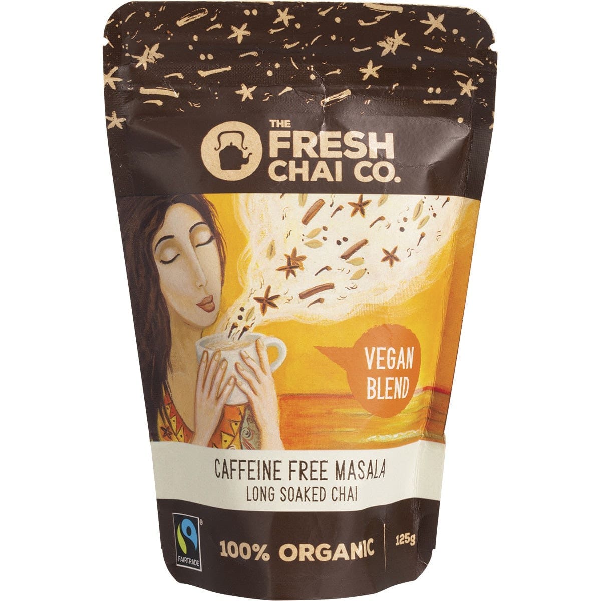 The Fresh Chai Co. Tea & Infusions 125g The Fresh Chai Co. Vegan Caffeine Free Masala Long Soaked Chai