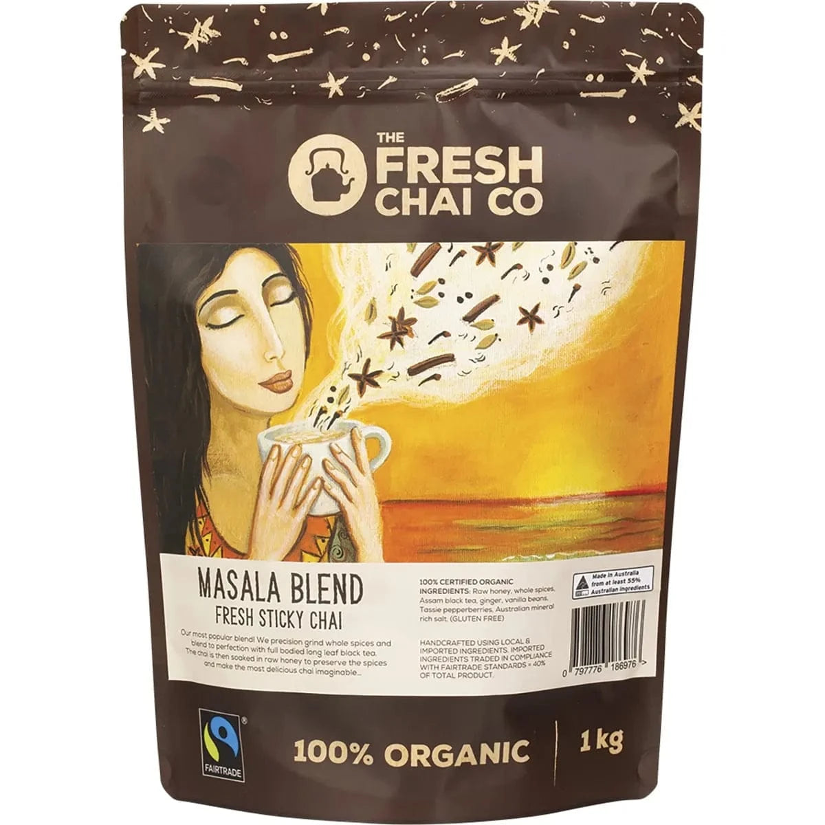 The Fresh Chai Co. Tea & Infusions 1kg The Fresh Chai Co. Masala Blend Honey Soaked Chai
