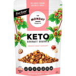 THE MONDAY FOOD CO Cereal & Granola 300gms THE MONDAY FOOD CO Keto Gourmet Granola Crunchy Roast Hazelnut