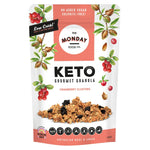 THE MONDAY FOOD CO Cereal & Granola 300gms THE MONDAY FOOD CO Keto Granola Cranberry Clusters