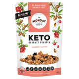 THE MONDAY FOOD CO Cereal & Granola 300gms THE MONDAY FOOD CO Keto Granola Cranberry Clusters