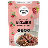 The Monday Food Co Cereal & Granola 500g The Monday Food Co Activated Buckwheat Granola Sweet Berry