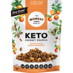 THE MONDAY FOOD CO Cereal & Granola 800gms THE MONDAY FOOD CO Keto Granola Orange Infused Crunchy Macadamia