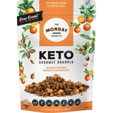 THE MONDAY FOOD CO Cereal & Granola 800gms THE MONDAY FOOD CO Keto Granola Orange Infused Crunchy Macadamia