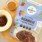 The Monday Food Co Cereal & Granola The Monday Food Co Activated Buckwheat Granola Cacao Berry