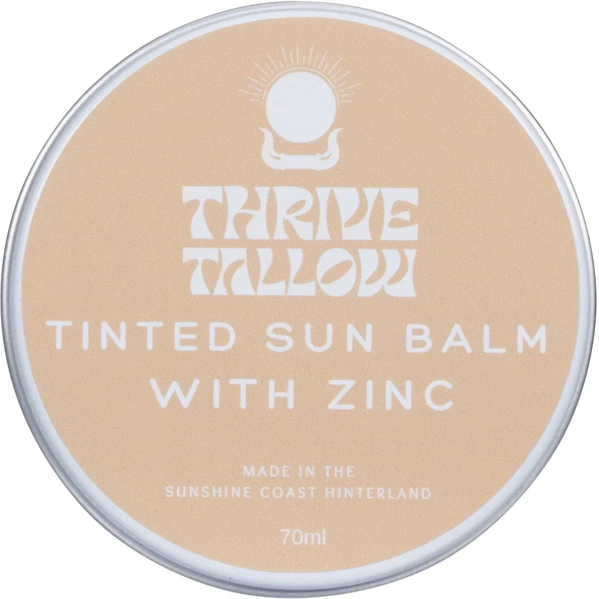 Thrive Tallow Skincare Thrive Tallow Tinted Sun Balm with Zinc 70ml
