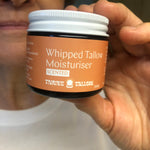 Thrive Tallow Whipped Tallow Moisturiser Scented 70ml exact product lifestyle image