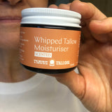 Thrive Tallow Whipped Tallow Moisturiser Scented 70ml exact product lifestyle image