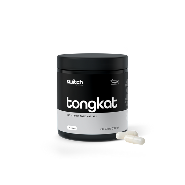 Switch Nutrition Tongkat Ali 100% Pure Tongkat Ali 60 Caps