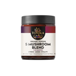 Tonika Vitamins & Supplements Tonika 100% Organic Mushroom Powder 5 Mushroom Blend 70g