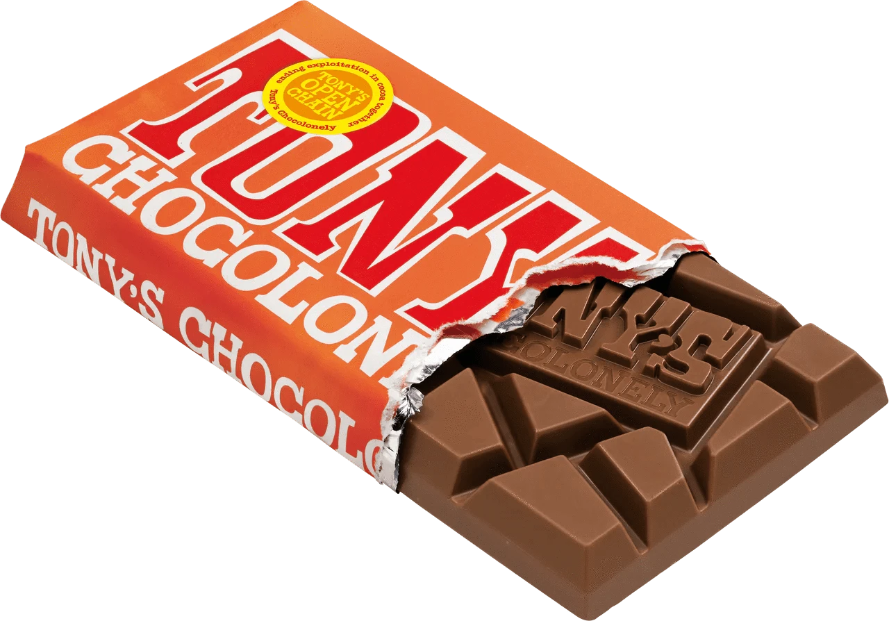 Tony's Chocolonely Snack Foods Tony's Chocolonely Milk Caramel Sea Salt 32% 180g