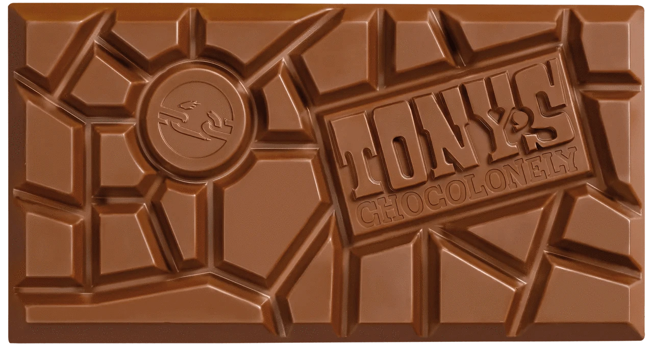 Tony's Chocolonely Snack Foods Tony's Chocolonely Milk Chocolate 32% 180g