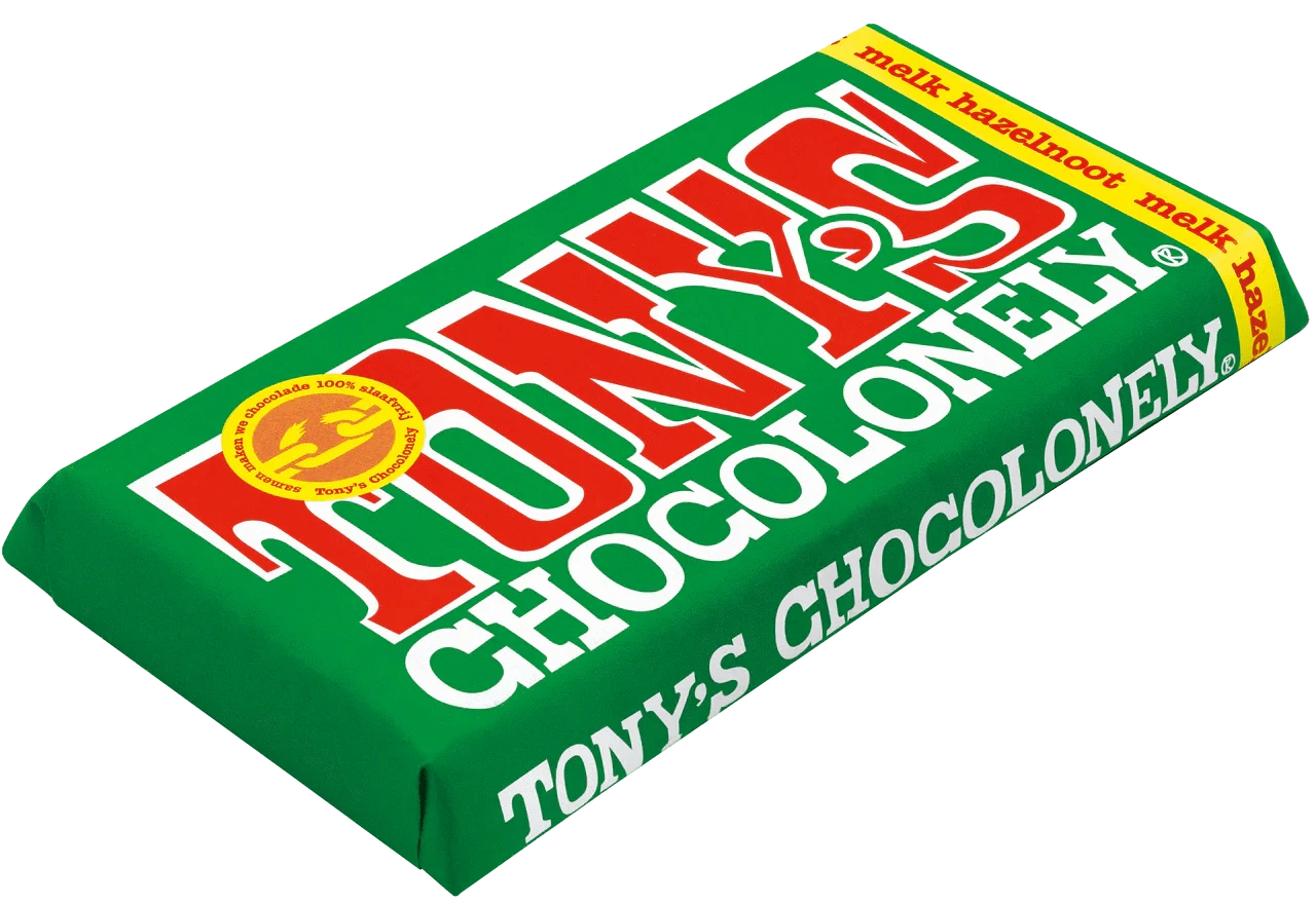 Tony's Chocolonely Snack Foods Tony's Chocolonely Milk Hazelnut 32% 180g
