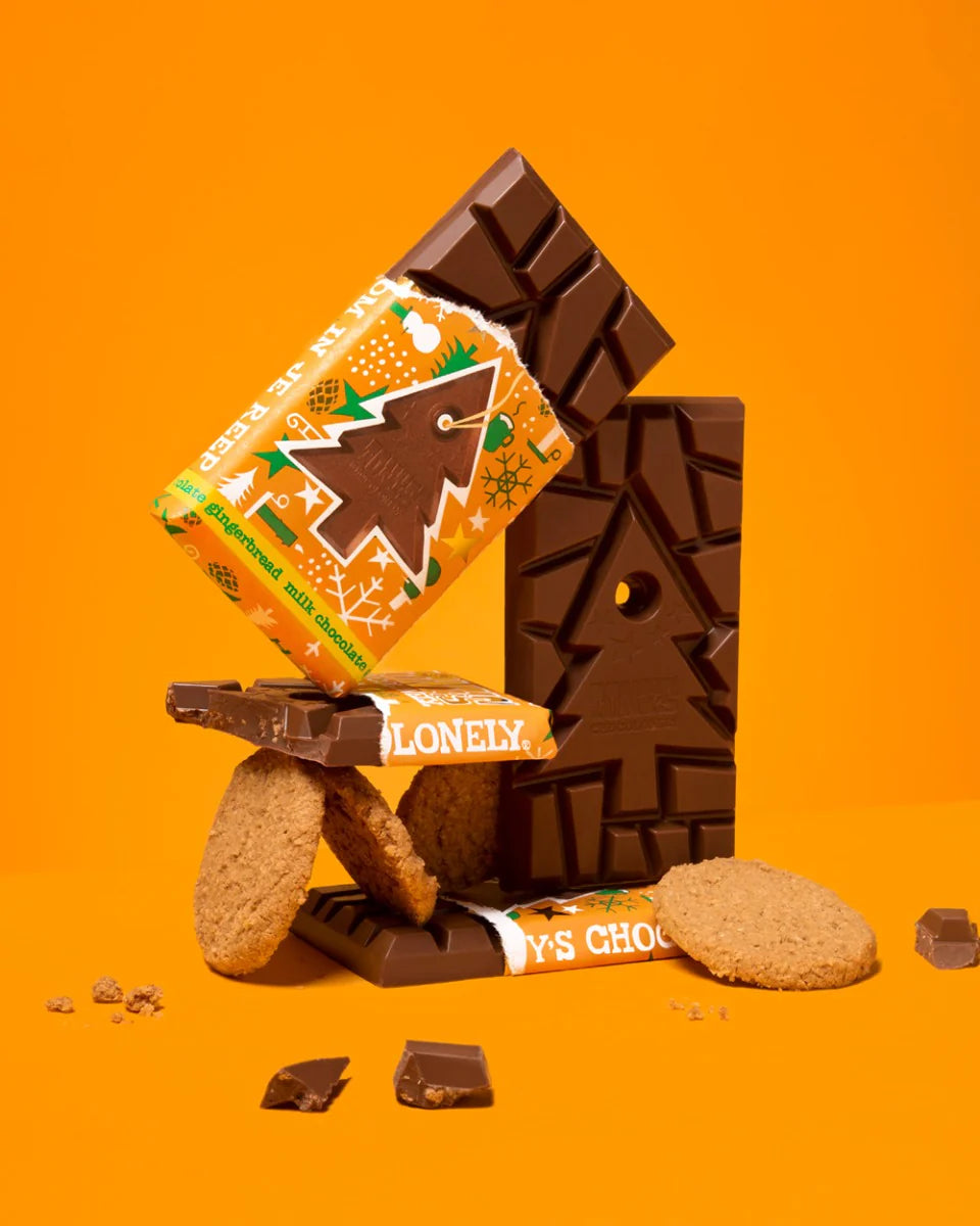 Tony's Chocolonely Milk Chocolate Gingerbread 32%