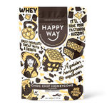 Happy Way Choc Chip Honeycomb Whey Protein Powder 500g front