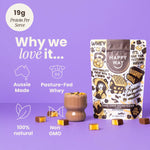 Happy Way Choc Chip Honeycomb Whey Protein Powder 500g