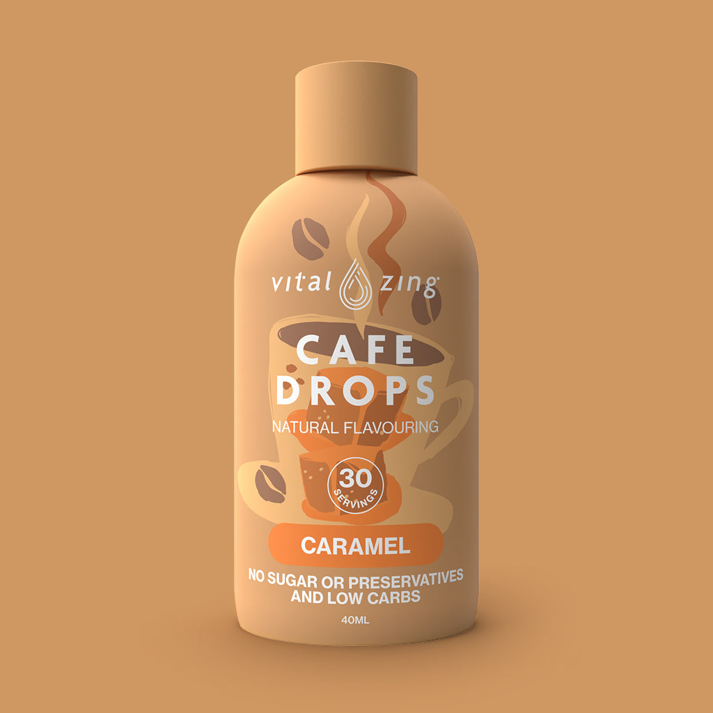 Vital Zing Café Drops Caramel 40ml official product image