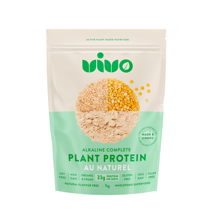 Vivo Alkaline Protein Powder Vivo Organic Alkaline Complete Plant Protein Au Naturel