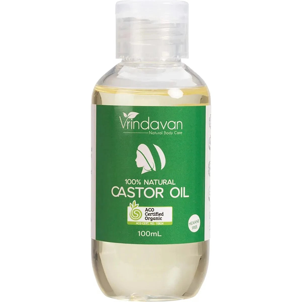 Vrindavan Oil 100ml Vrindavan Castor Oil 100% Natural