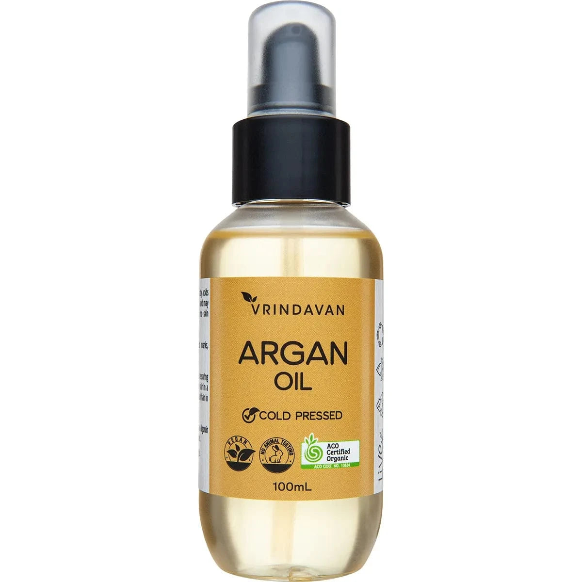 Vrindavan Skin Care Vrindavan Argan Oil Cold Pressed 100ml