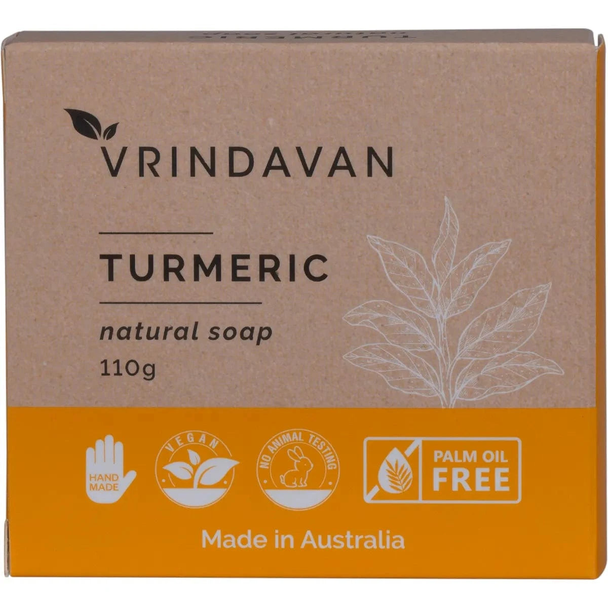 Vrindavan Skin Care Vrindavan Turmeric Soap 110g
