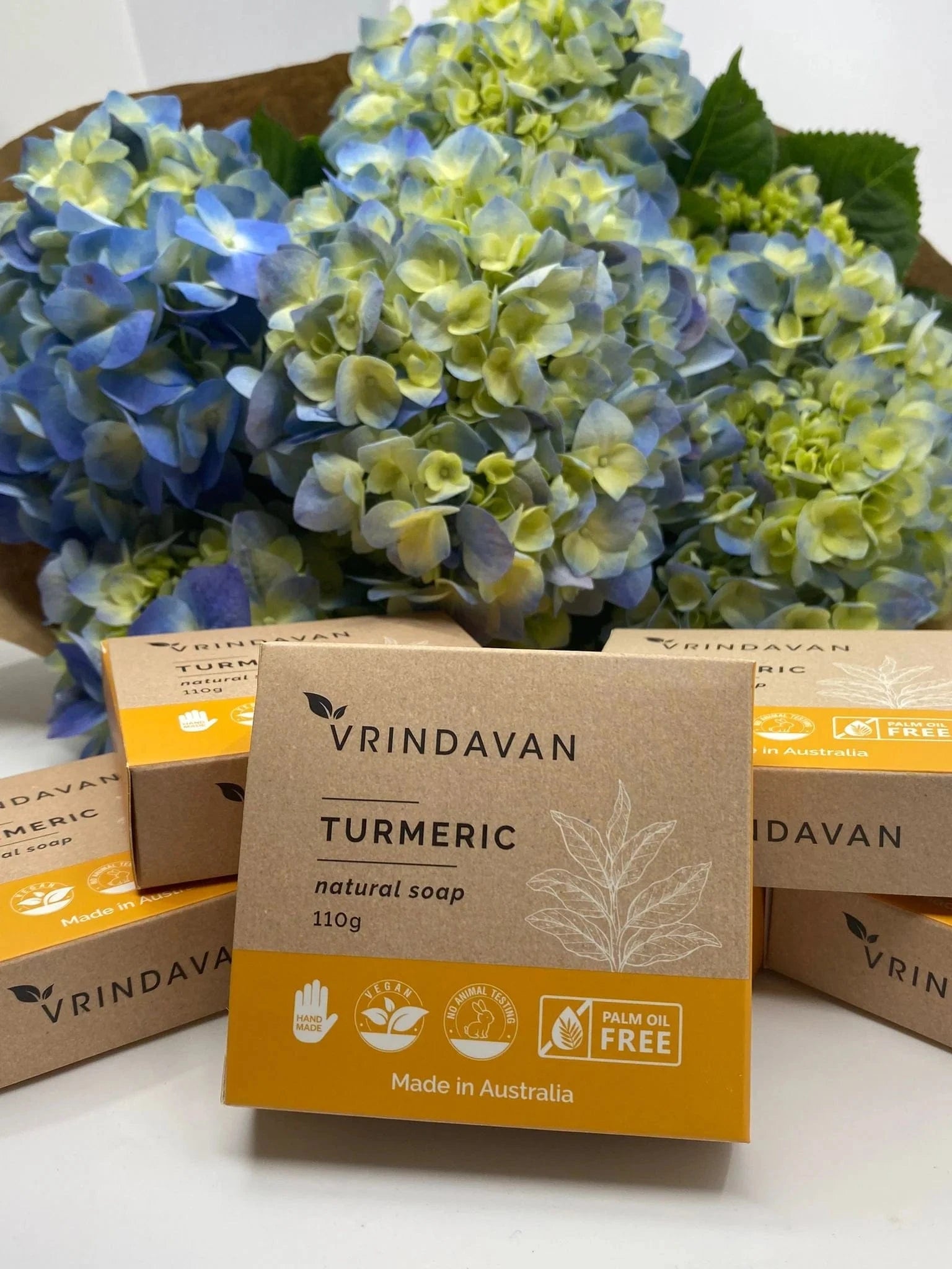 Vrindavan Skin Care Vrindavan Turmeric Soap 110g