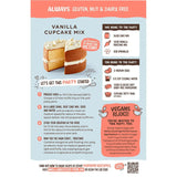 Well & Good Baking Mixes Well and Good Vanilla Cupcake Mix with Icing & Sprinkles 510g